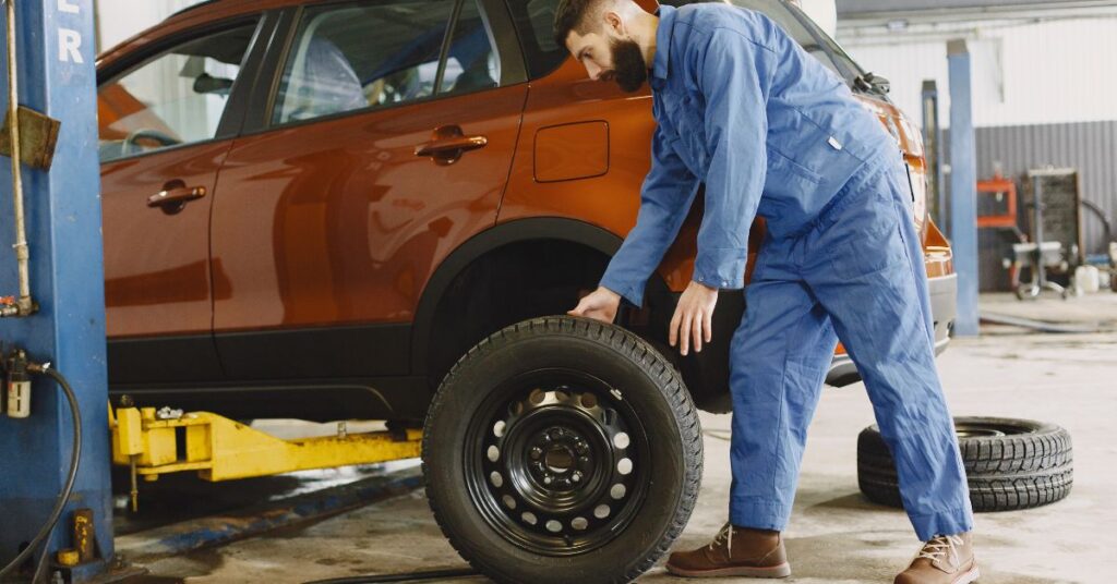 חנות לתיקון צמיגים