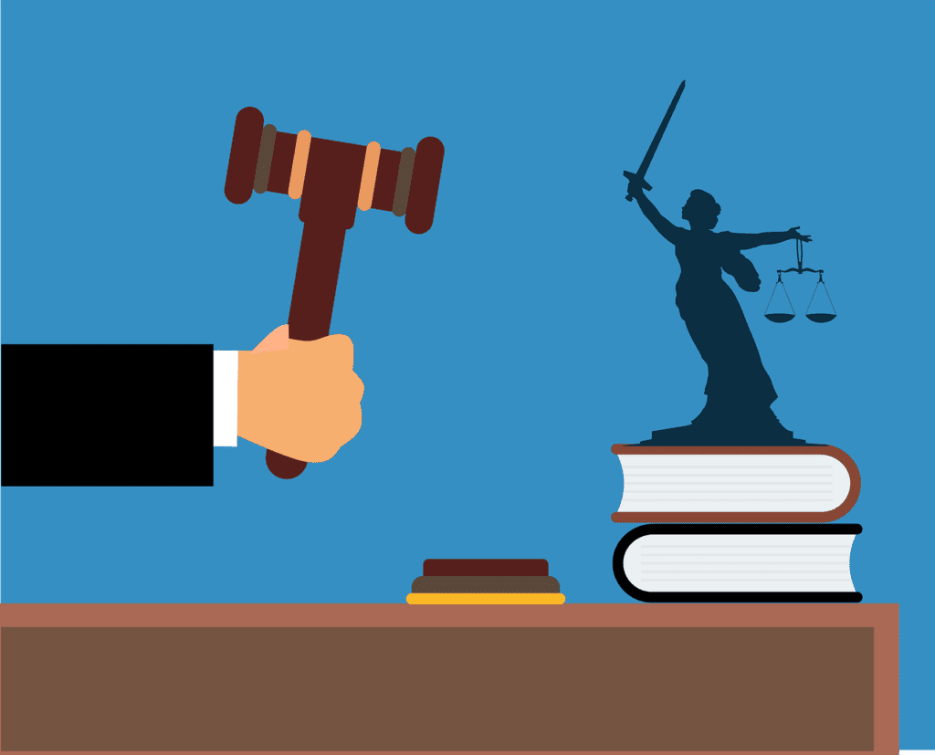 אילוסטרציה של עריכת דין